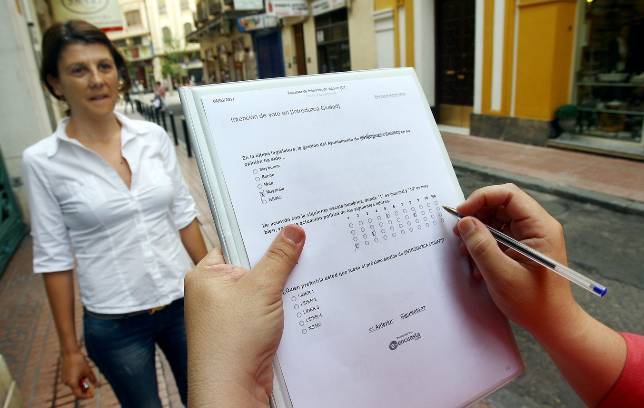 encuestas a pie de calle